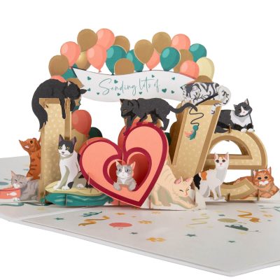 Battersea Cats Love Card
