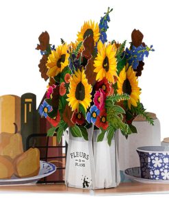 Sunflowers Pop Up Card