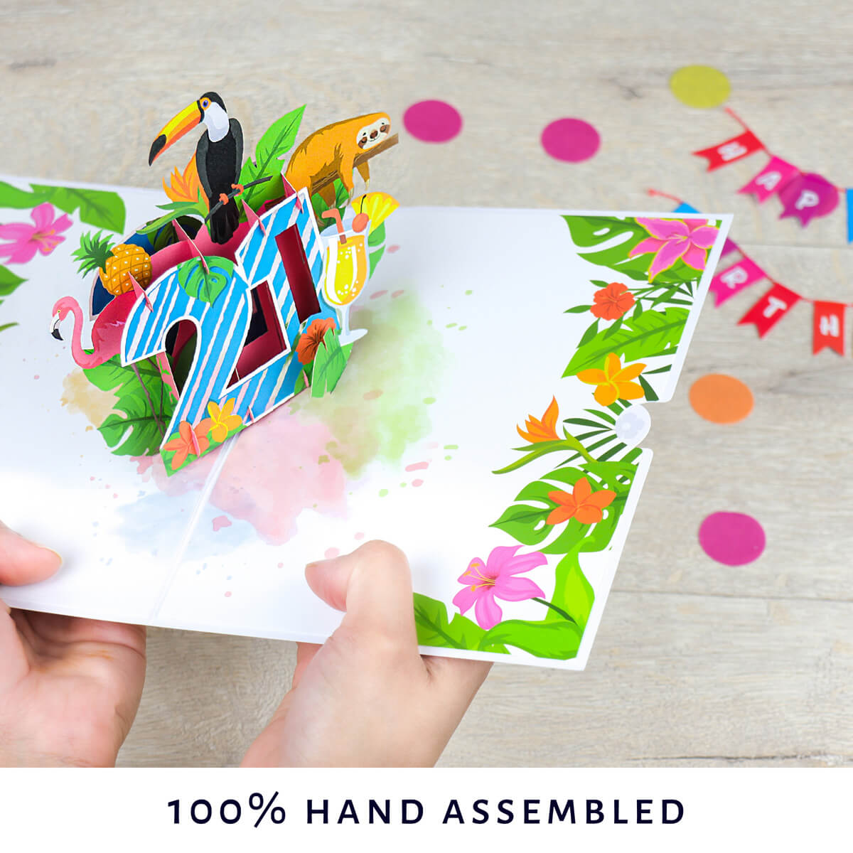 Tropical21stBirthdayPopUpCard_Handmade.jpg